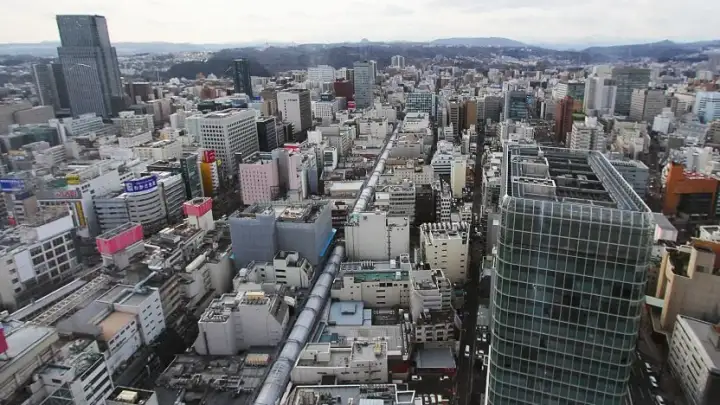 Downtown Sendai