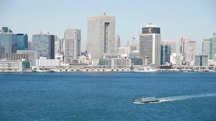 Exploring Tokyo by boat