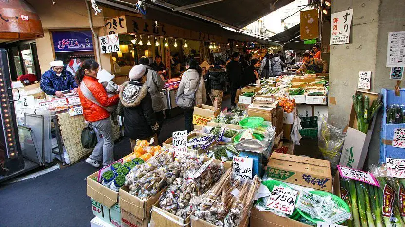 Mercado Externo de Tsukiji